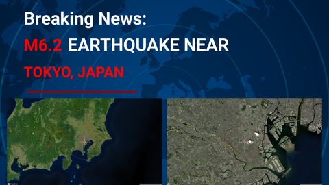 Earthquake map